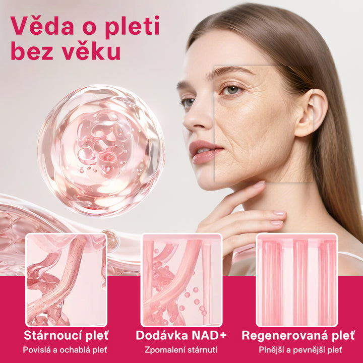 CleraNaure® NAD+ Peptide vypínací a zpevňující krém