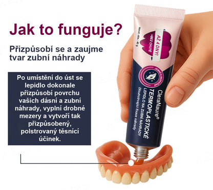 CleraNaure® Termoplastické Lepidlo na Zubní Náhrady