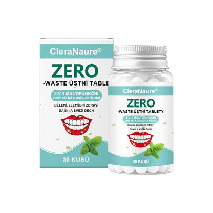 CleraNaure® Zero-Waste Mouth Tabs – bezodpadové ústní tablety