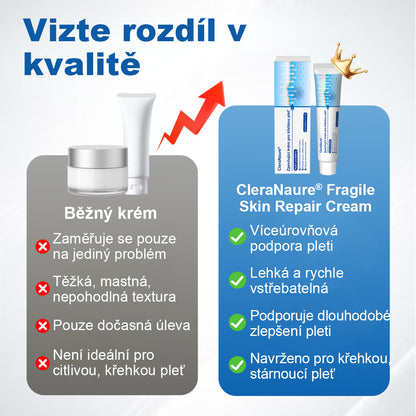 CleraNaure® – Regenerační krém pro oslabenou pleť 🛡️🌿 Multifunkční oprava proti modřinám, suchosti a skvrnám