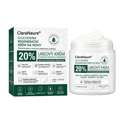 CleraNaure® GlucoDerm Regenerační krém na nohy