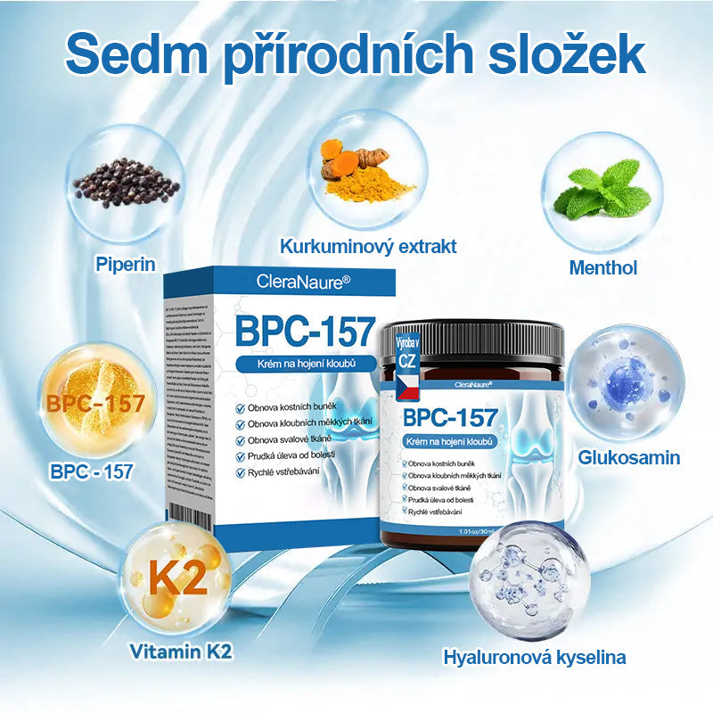 💎 Poslední den akce 80% SLEVA |  CleraNaure® BPC-157 Krém na hojení kloubů🦴Léčí artritidu, neuropatii, revmatismus, sportovní úrazy a další