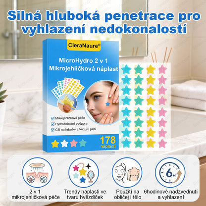 🛡️CleraNaure® MicroHydro 2v1 mikrojéhlová náplast