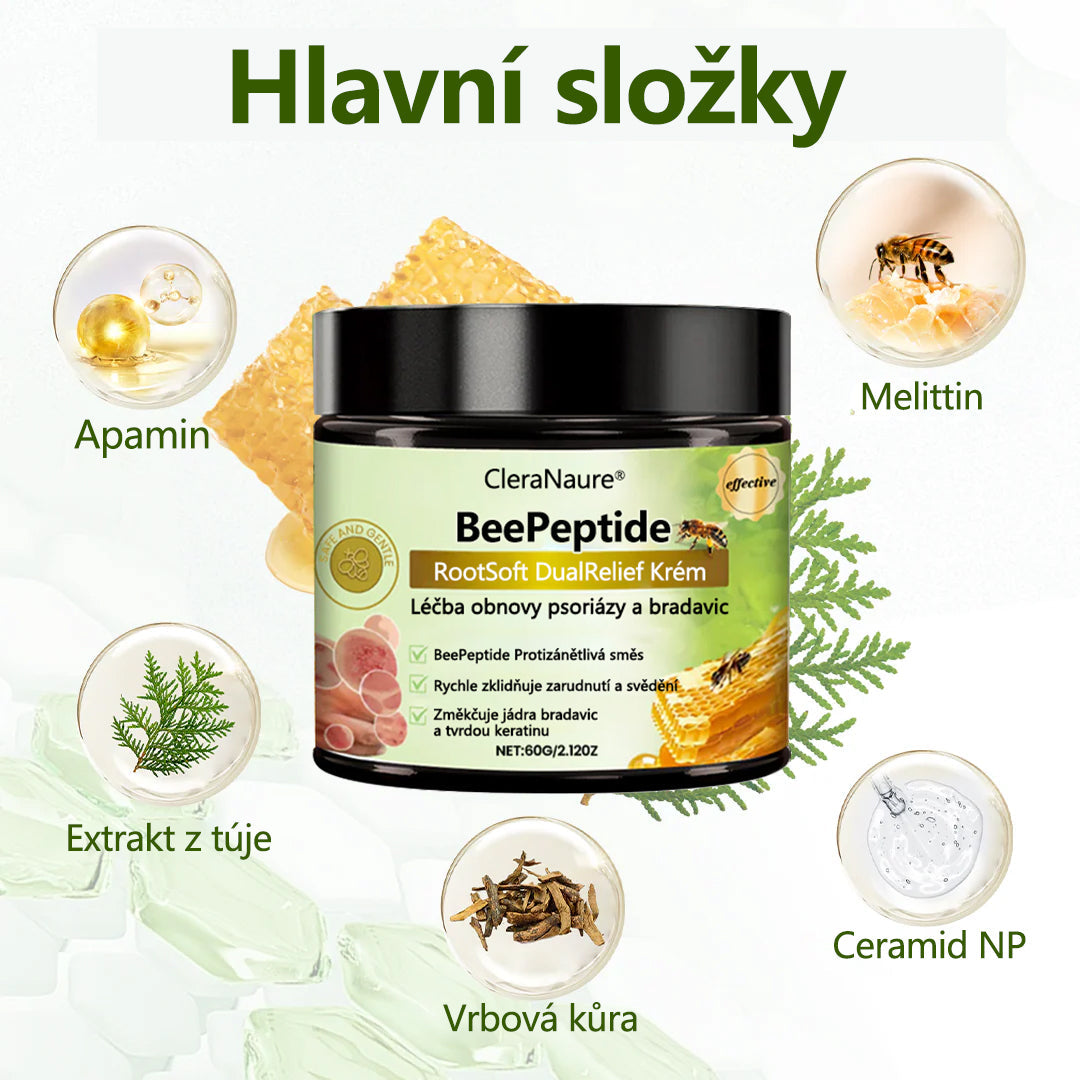 CleraNaure® BeePeptide RootSoft DualRelief krém