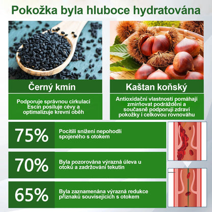 🌿Buzora® Bylinný krém zmírňující otoky s černuchou🎁