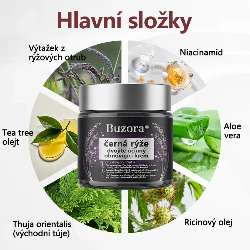 Buzora® Dvojitý Regenerační Krém pro Obnovu Pleti