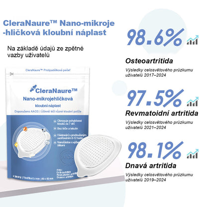 CleraNaure® Nano-microneedle kloubní náplast