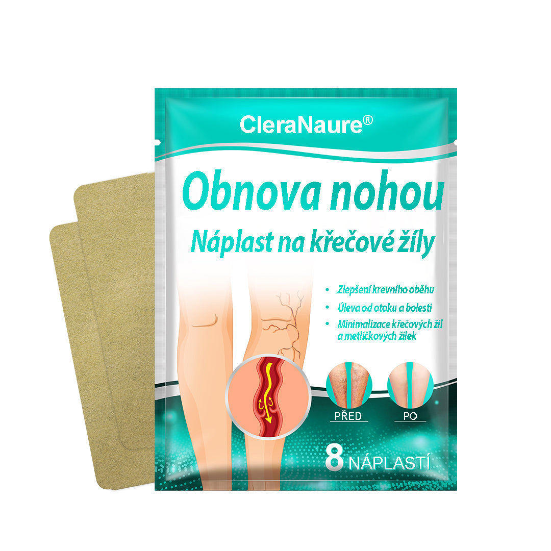 CleraNaure® LegRenew Náplast na Křečové Žíly